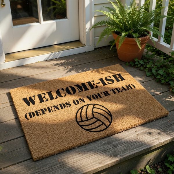 doormat, doormats, funny doormat, funny doormats, welcome mat, door mat, Housewarming Gift, Volleyball Doormat, Front Door Mat, Coir Doormat, volleyball gift, Sports Doormat, Doormat Funny