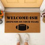 doormat, doormats, funny doormat, funny doormats, welcome mat, door mat, football doormat, housewarming gift, football lover gift, Football Gift, football fan gift, Coir Doormat, funny welcome mat