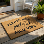 doormat, doormats, funny doormat, funny doormats, welcome mat, door mat, Housewarming Gift, Funny Welcome Mat, new home gift, wedding gift, Funny Gift, Wife Gift, personalized doormat