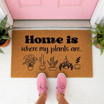 doormat, doormats, funny doormat, funny doormats, welcome mat, door mat, housewarming gift, plant lover gift, front door mat, plant doormat, coir doormat, new home gift, funny welcome mat