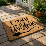 doormat, doormats, funny doormat, funny doormats, welcome mat, door mat, Halloween doormat, i smell children, Fall Doormat, hocus pocus doormat, happy halloween, hocus pocus, halloween coir rug