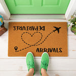 doormat, doormats, funny doormat, funny doormats, welcome mat, door mat, Housewarming Gift, New Home Gift, Travel Gift, custom doormat, pilot gift, traveler gift, Travel Doormat