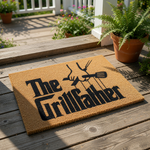 a logo for a company called "The Grillfather".