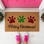 doormat, doormats, funny doormat, funny doormats, welcome mat, door mat, dog lover gift, Christmas Doormat, Christmas gift, Pet Lover Gift, dog mom gift, coir doormat, holiday doormat