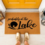 doormat, doormats, funny doormat, funny doormats, welcome mat, door mat, Lake House Doormat, Housewarming Gift, Custom Doormat, personalized doormat, Lake doormat, lake life doormat, custom welcome mat
