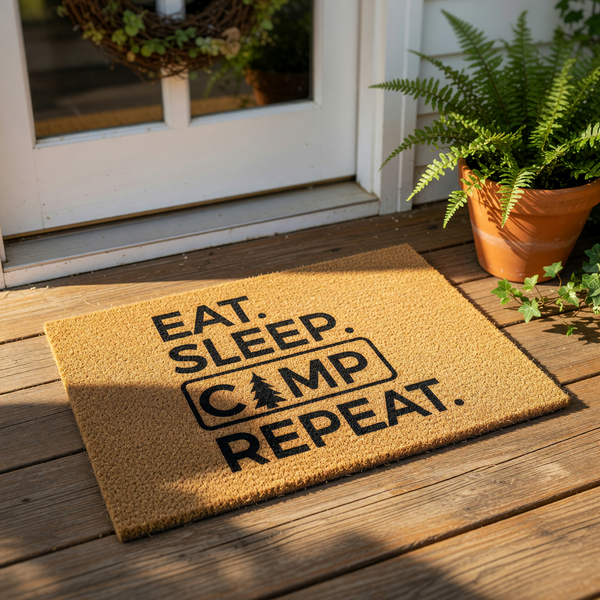 doormat, doormats, funny doormat, funny doormats, welcome mat, door mat, camping doormat, housewarming gift, camping gift, camper doormat, camper gift, camping gifts, wedding gift