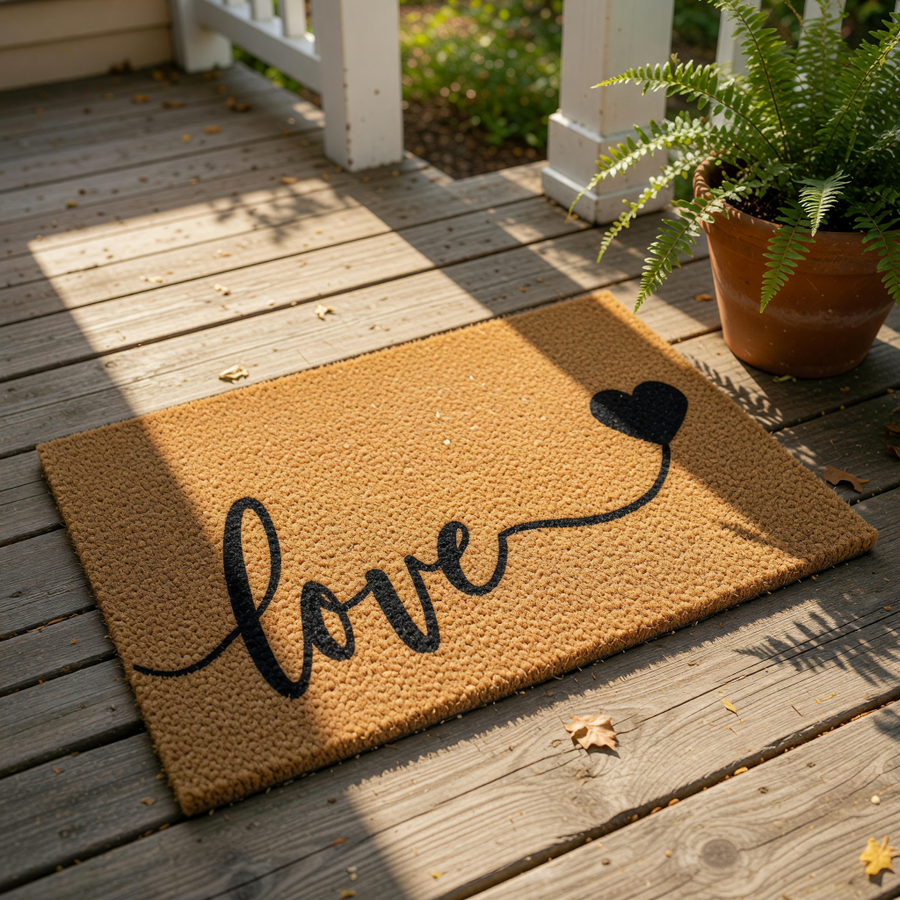 doormat, doormats, funny doormat, funny doormats, welcome mat, door mat, love doormat, Housewarming Gift, Front Door Mat, heart doormat, Coir Doormat, personalized doormat, anniversary gift