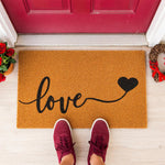 doormat, doormats, funny doormat, funny doormats, welcome mat, door mat, love doormat, Housewarming Gift, Front Door Mat, heart doormat, Coir Doormat, personalized doormat, anniversary gift