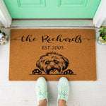 doormat, doormats, funny doormat, funny doormats, welcome mat, door mat, housewarming gift, dog lover gift, new home gift, dog owner gift, dog mom gift, Pet Lover Gift, custom gift