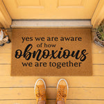 doormat, doormats, funny doormat, funny doormats, welcome mat, door mat, housewarming gift, funny welcome mat, new home gift, Wedding gift, couple gift, newlywed gift, couples doormat