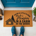 doormat, doormats, funny doormat, funny doormats, welcome mat, door mat, cabin doormat, housewarming gift, cabin welcome mat, front door mat, Cabin door mat, outdoor welcome mat, Outdoor Doormat