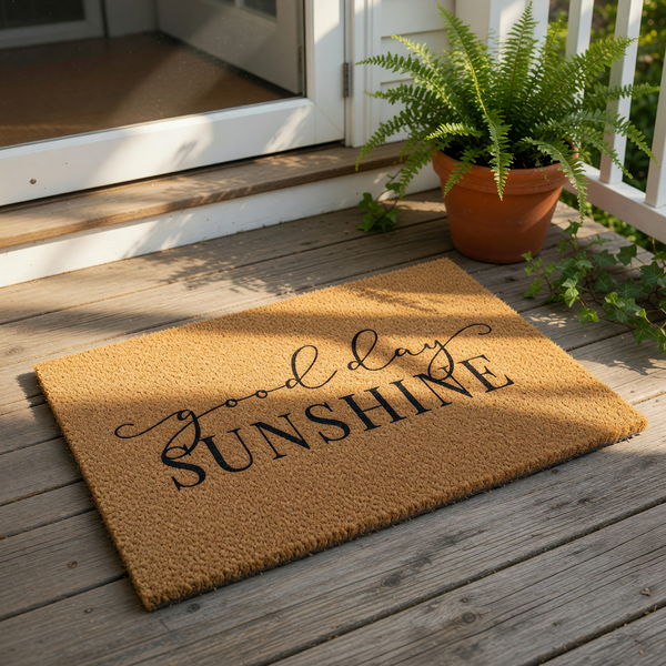 doormat, doormats, funny doormat, funny doormats, welcome mat, door mat, Housewarming Gift, Outdoor Welcome Mat, Summer Door Mat, summer doormat, sun doormat, Front porch rugs, Layered Doormat