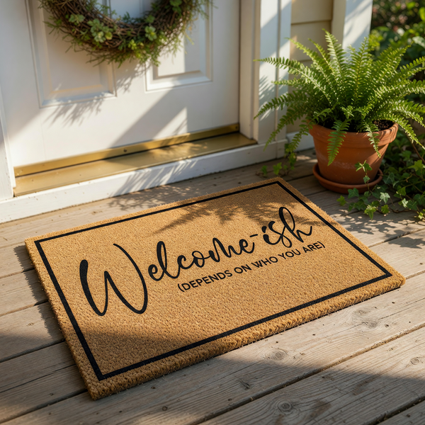 doormat, doormats, funny doormat, funny doormats, welcome mat, door mat, funny welcome mat, housewarming gift, new home gift, funny home decor, sarcastic doormat, closing gift, Funny Gift
