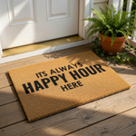doormat, doormats, funny doormat, funny doormats, welcome mat, door mat, housewarming gift, happy hour doormat, funny welcome mat, new home gift, funny door mat, birthday gift, wedding gift