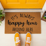 doormat, doormats, funny doormat, funny doormats, welcome mat, door mat, housewarming gift, happy hour doormat, funny welcome mat, new home gift, funny door mat, birthday gift, wedding gift