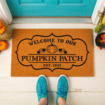 doormat, doormats, funny doormat, funny doormats, welcome mat, door mat, pumpkin doormat, fall doormat, autumn doormat, fall welcome mat, fall pumpkin doormat, personalized doormat, fall door mat