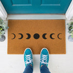doormat, doormats, funny doormat, funny doormats, welcome mat, door mat, housewarming gift, moon phase mat, Moon phase doormat, Front door mat, Celestial doormat, moon doormat, moon phases doormat