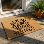 doormat, doormats, funny doormat, funny doormats, welcome mat, door mat, custom dog doormat, housewarming gift, Dog Lover Gift, dog mom gift, Dog Mom Doormat, Unique Dog Gift, Housewarming Gifts