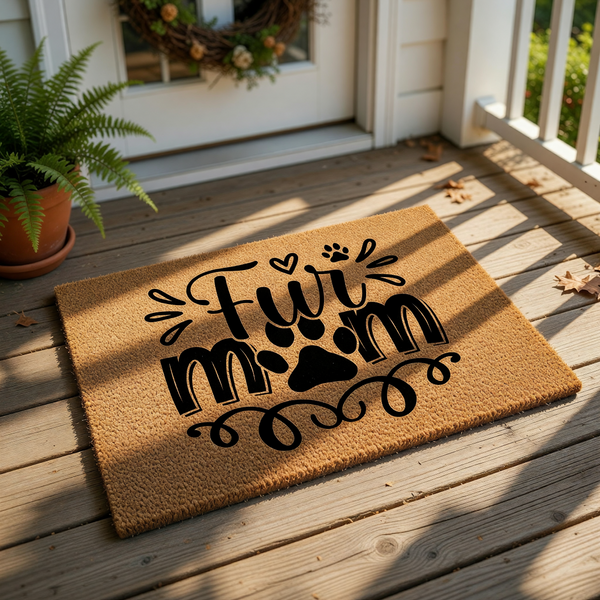 doormat, doormats, funny doormat, funny doormats, welcome mat, door mat, housewarming gift, dog mom, Dog Lover, fur mama, closing gift, dog mama, dog mom gift