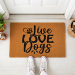 doormat, doormats, funny doormat, funny doormats, welcome mat, door mat, housewarming gift, Dog Lover Gift, Dog Lover Doormat, dog doormat, front door mat, Dog Welcome Mat, dog mom gift