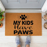 doormat, doormats, funny doormat, funny doormats, welcome mat, door mat, Housewarming Gift, New Home Gift, Animal Parent Gift, Dog Mom Gift, Cute Doormat, Fur Baby Gift