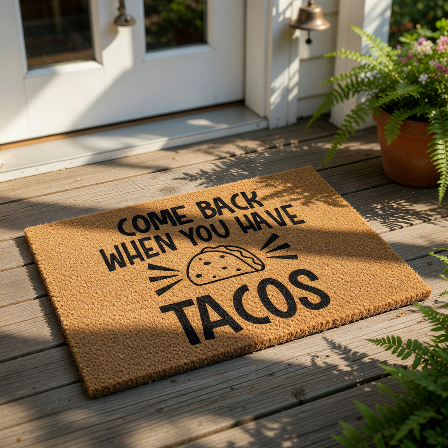 doormat, doormats, funny doormat, funny doormats, welcome mat, door mat, housewarming gift, taco doormat, funny welcome mat, front door mat, new home gift, personalized doormat, welcome doormat