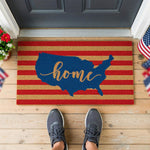 doormat, doormats, funny doormat, funny doormats, welcome mat, door mat, patriotic doormat, front door mat, independence day, 4th of july decor, USA welcome mat, 4th of july doormat, custom doormat