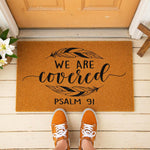 doormat, doormats, funny doormat, funny doormats, welcome mat, door mat, housewarming gift, psalm 91, welcome doormat, christian doormat, Closing Gift, Psalm 91 Doormat, religious gifts