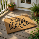 doormat, doormats, funny doormat, funny doormats, welcome mat, door mat, housewarming gift, oh hello doormat, new home gift, Coir Doormat, wedding gift, outdoor doormat, closing gift
