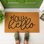doormat, doormats, funny doormat, funny doormats, welcome mat, door mat, housewarming gift, oh hello doormat, new home gift, Coir Doormat, wedding gift, outdoor doormat, closing gift