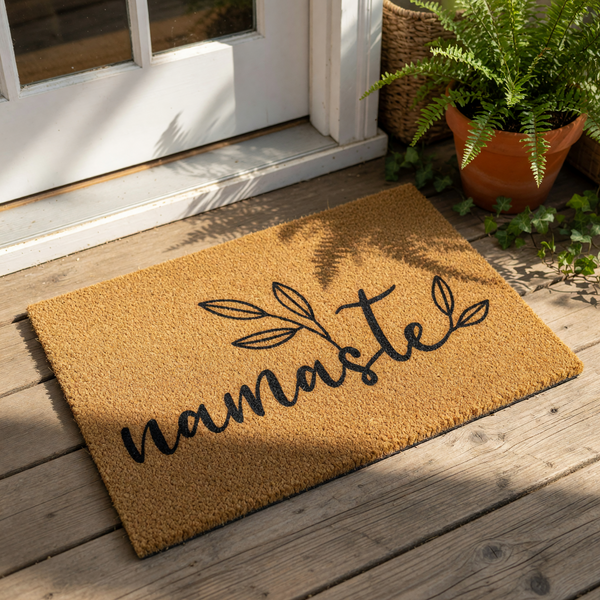 doormat, doormats, funny doormat, funny doormats, welcome mat, door mat, housewarming gift, new home gift, front door mat, Yoga Doormat, yoga lover gift, welcome doormat, yoga gift