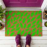 Leaf Pattern Doormat Welcome Mat Tropical Entry Rug Gift 1881