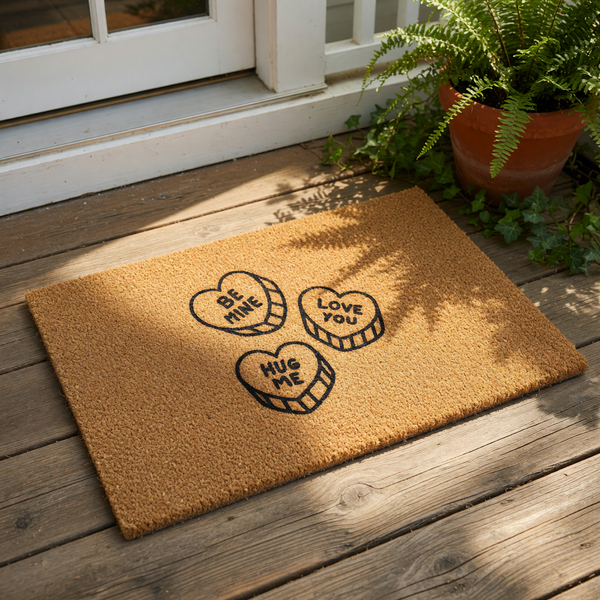 doormat, doormats, funny doormat, funny doormats, welcome mat, door mat, valentines doormat, Valentine Doormat, Valentines Day Gift, Valentines Door Mat, doormat with hearts, Love Doormat, valentines day mat