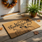 doormat, doormats, funny doormat, funny doormats, welcome mat, door mat, thanksgiving doormat, fall doormat, fall welcome mat, autumn doormat, fall door mat, thanksgiving gift, pumpkin doormat