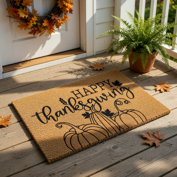 doormat, doormats, funny doormat, funny doormats, welcome mat, door mat, thanksgiving doormat, fall doormat, fall welcome mat, autumn doormat, fall door mat, thanksgiving gift, pumpkin doormat