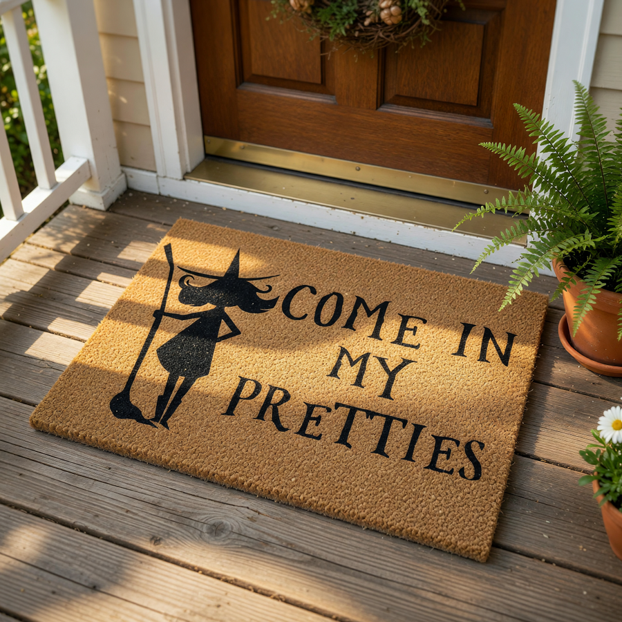 doormat, doormats, funny doormat, funny doormats, welcome mat, door mat, halloween doormat, funny welcome mat, halloween gift, halloween mat, spooky doormat, funny halloween mat, Witch Doormat