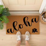 doormat, doormats, funny doormat, funny doormats, welcome mat, door mat, aloha doormat, housewarming gift, front door mat, summer doormat, coir doormat, welcome doormat, New Home Gift