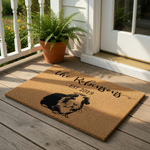 doormat, doormats, funny doormat, funny doormats, welcome mat, door mat, housewarming gift, new home gift, guinea pig gift, personalized mat, last name doormat, family name gift, custom door mat
