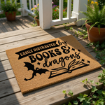 doormat, doormats, funny doormat, funny doormats, welcome mat, door mat, book lover gift, housewarming gift, gift for book lover, Bookish Gift, funny welcome mat, new home gift, book lover doormat