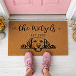 doormat, doormats, funny doormat, funny doormats, welcome mat, door mat, Housewarming Gift, dog lover gift, Custom Doormat, personalized doormat, custom dog doormat, dog mom gift, new home gift