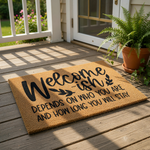doormat, doormats, funny doormat, funny doormats, welcome mat, door mat, funny welcome mat, housewarming gift, new home gift, sarcastic doormat, closing gift, Funny Gift, unique doormat