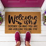 doormat, doormats, funny doormat, funny doormats, welcome mat, door mat, funny welcome mat, housewarming gift, new home gift, sarcastic doormat, closing gift, Funny Gift, unique doormat