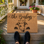 doormat, doormats, funny doormat, funny doormats, welcome mat, door mat, personalized doormat, mothers day gift, new homeowner gift, custom welcome mat, Custom Dog Doormat, Housewarming Gift, fathers day gift
