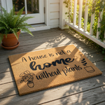 A house is not a home without plants