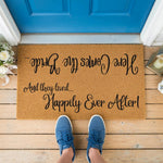 doormat, doormats, funny doormat, funny doormats, welcome mat, door mat, wedding gift, wedding gifts, wedding doormat, newlywed gift, housewarming gift, bridal shower gift, engagement gift