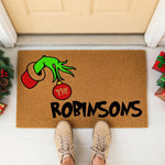doormat, doormats, funny doormat, funny doormats, welcome mat, door mat, Christmas Doormat, personalized doormat, Custom Doormat, Christmas Door Mat, christmas gift, holiday doormat, family name doormat