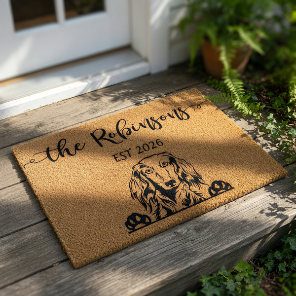 doormat, doormats, funny doormat, funny doormats, welcome mat, door mat, personalized doormat, new home gift, housewarming gift, dachshund doormat, custom doormat, dog doormat, Dog Lover Gift