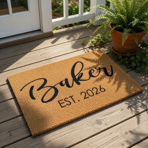 doormat, doormats, funny doormat, funny doormats, welcome mat, door mat, housewarming gift, custom doormat, personalized doormat, new home gift, family name doormat, family name mat, custom welcome mat