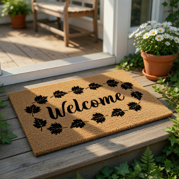 doormat, doormats, funny doormat, funny doormats, welcome mat, door mat, Fall Doormat, front door mat, Fall Welcome Doormat, Fall Welcome Mat, housewarming gift, front porch decor, coir doormat