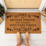 doormat, doormats, funny doormat, funny doormats, welcome mat, door mat, Funny Welcome Mat, delivery driver mat, Funny Gift, coir doormat, delivery driver, gag gift, front door mat